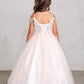 Off Shoulder Beaded Bodice Girl Pageant/Mini Quince Dress by TIPTOP KIDS - AS7021