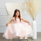 Off the Shoulder Ball Gown Mini Quince Girl Dress with Lace Applique by TIPTOP KIDS - AS7034