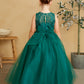 Girl Mini-Quince with Floral Tulle Bodice Dress by TIPTOP KIDS - AS7038
