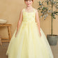 Girl Mini-Quince with Floral Tulle Bodice Dress by TIPTOP KIDS - AS7038
