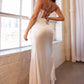Cowl Corset Satin Bridal Gown by Cinderella Divine 7483W
