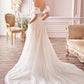 Andrea & Leo Couture - A1014c Sweetheart Bodice A-line Wedding Gown