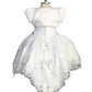 Flower Girl Ropone with Maria Embroidery Dress by TIPTOP KIDS - AS2395