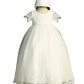 Flower Girl Lace Applique Beautiful Short Sleeve Dress by TIPTOP KIDS - AS2400