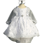Flower Girl Baptism High Low Dress with Lace and Maria on Skirt by TIPTOP KIDS - AS2404
