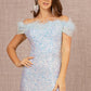 Baby Blue_3 Sequin Off Shoulder Mermaid Slit Gown GL3164 - Women Formal Dress - Special Occasion-Curves