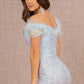 Baby Blue_4 Sequin Off Shoulder Mermaid Slit Gown GL3164 - Women Formal Dress - Special Occasion-Curves