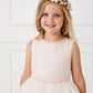 Blush_1 Girl Dress with Sequin and Tulle Skirt Dress - AS5752