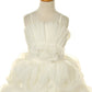 Satin Chiffon Flower Girl Dress by Cinderella Couture USA 62406B