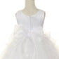 Tulle Satin Flower Girl Dress by Cinderella Couture USA AS1160