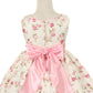 Flower Printed Party Dress by Cinderella Couture USA ASME736P