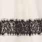 Satin Flower Lace Trim Girl Dress - Cinderella Couture USA AS1069