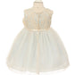 Lace Poly Lining Girl Baby Dress by Cinderella Couture USA AS1142B