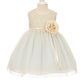 Lace Poly Lining Girl Baby Dress by Cinderella Couture USA AS1142B