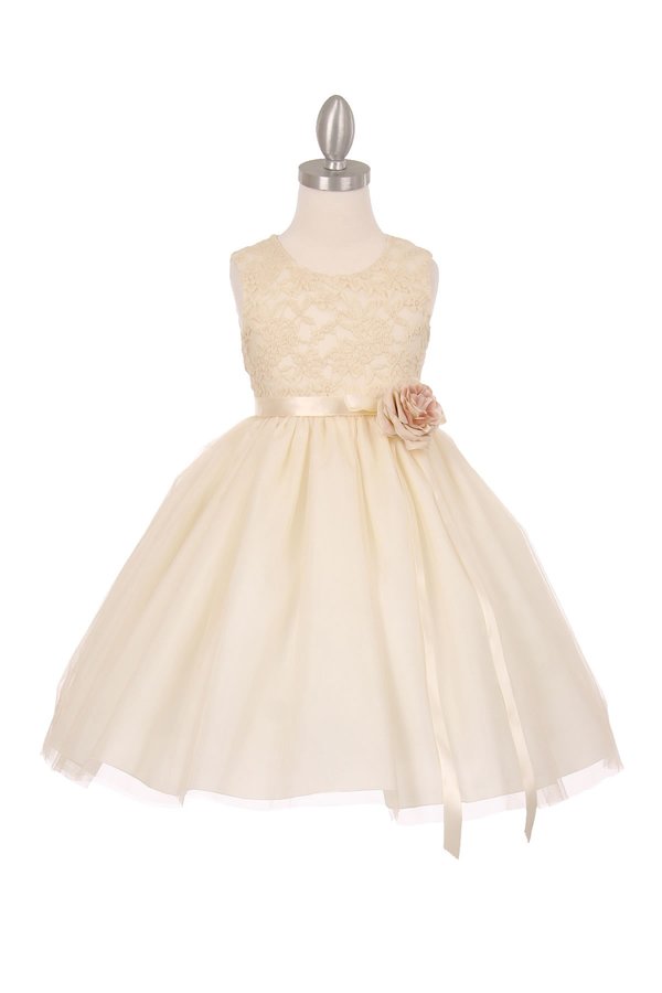Lace Tulle Party Dress by Cinderella Couture USA AS1142