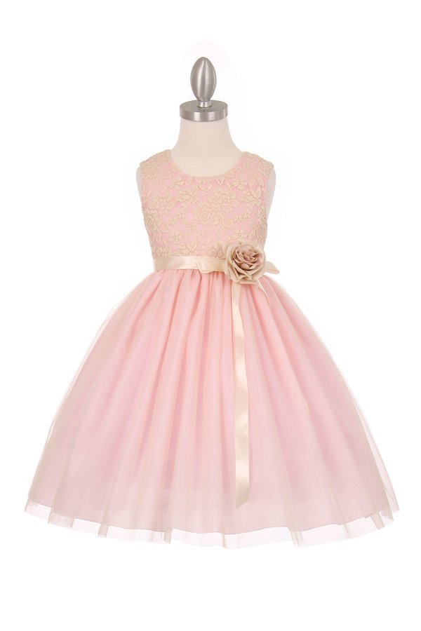 Lace Tulle Party Dress by Cinderella Couture USA AS1142