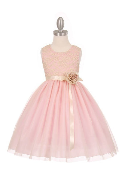 Lace Tulle Party Dress by Cinderella Couture USA AS1142