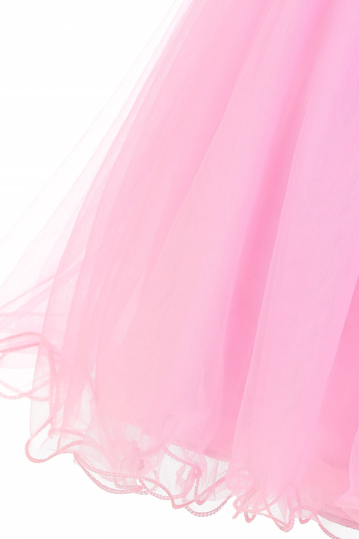 Pleated Tulle Girl Party Dress by Cinderella Couture USA 65007