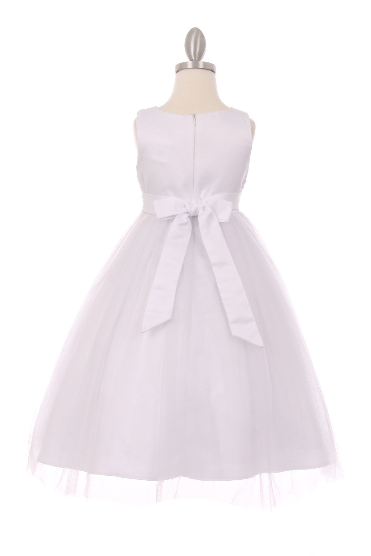 Pearl Sequin Tulle Party Dress by Cinderella Couture USA AS5009