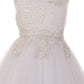 Pearl Sequin Tulle Party Dress by Cinderella Couture USA AS5009