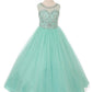 Cinderella Couture USA AS5042 Satin Glitter Tulle Mini Quince