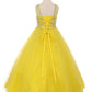 Cinderella Couture USA AS5042 Satin Glitter Tulle Mini Quince