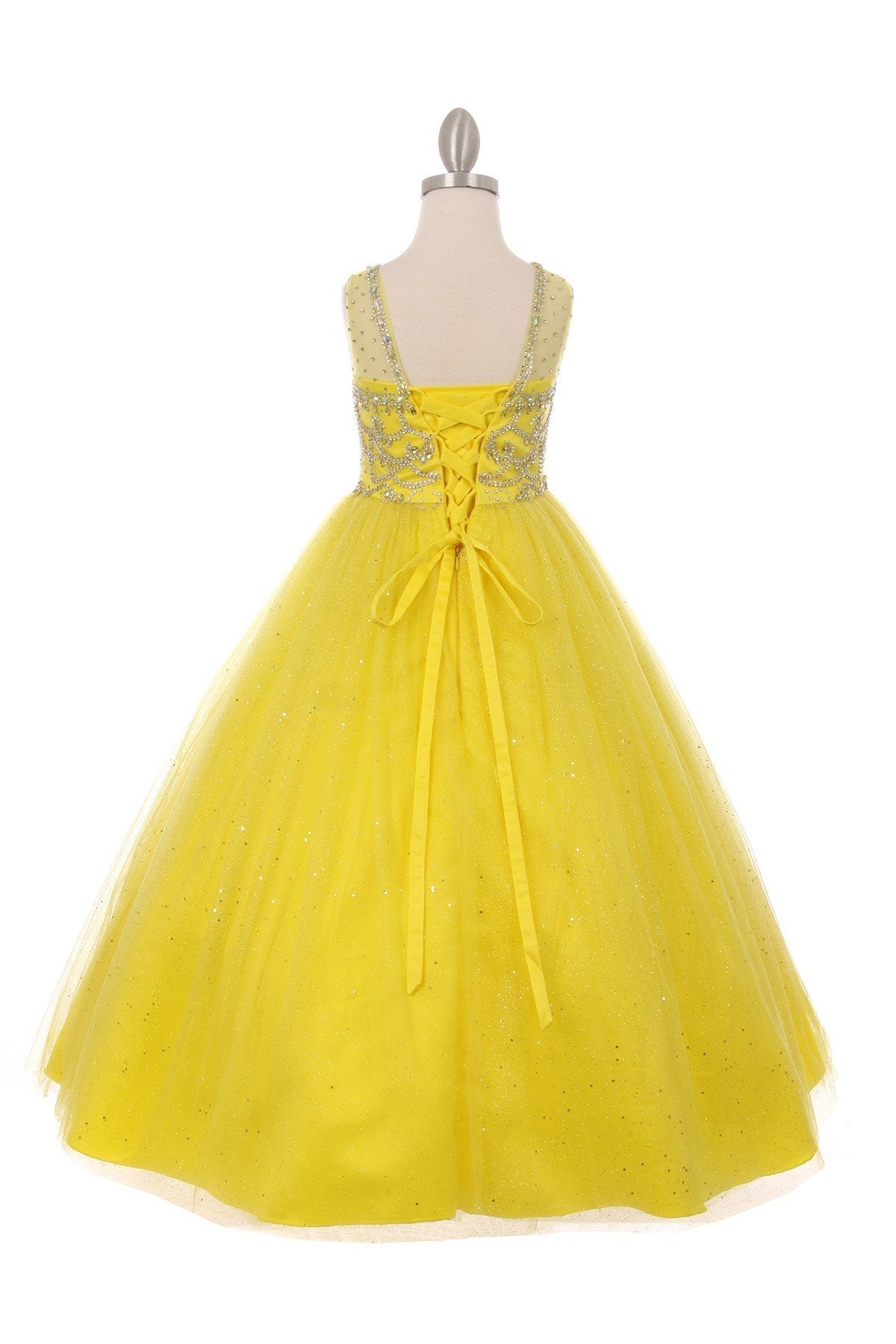 Cinderella Couture USA AS5042 Satin Glitter Tulle Mini Quince