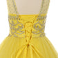 Cinderella Couture USA AS5042 Satin Glitter Tulle Mini Quince