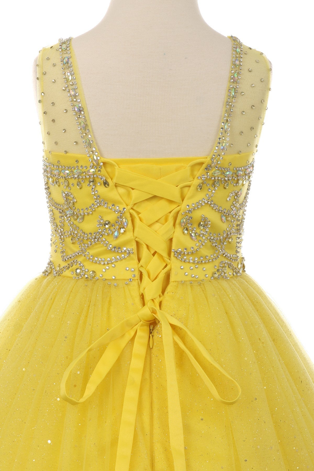 Cinderella Couture USA AS5042 Satin Glitter Tulle Mini Quince