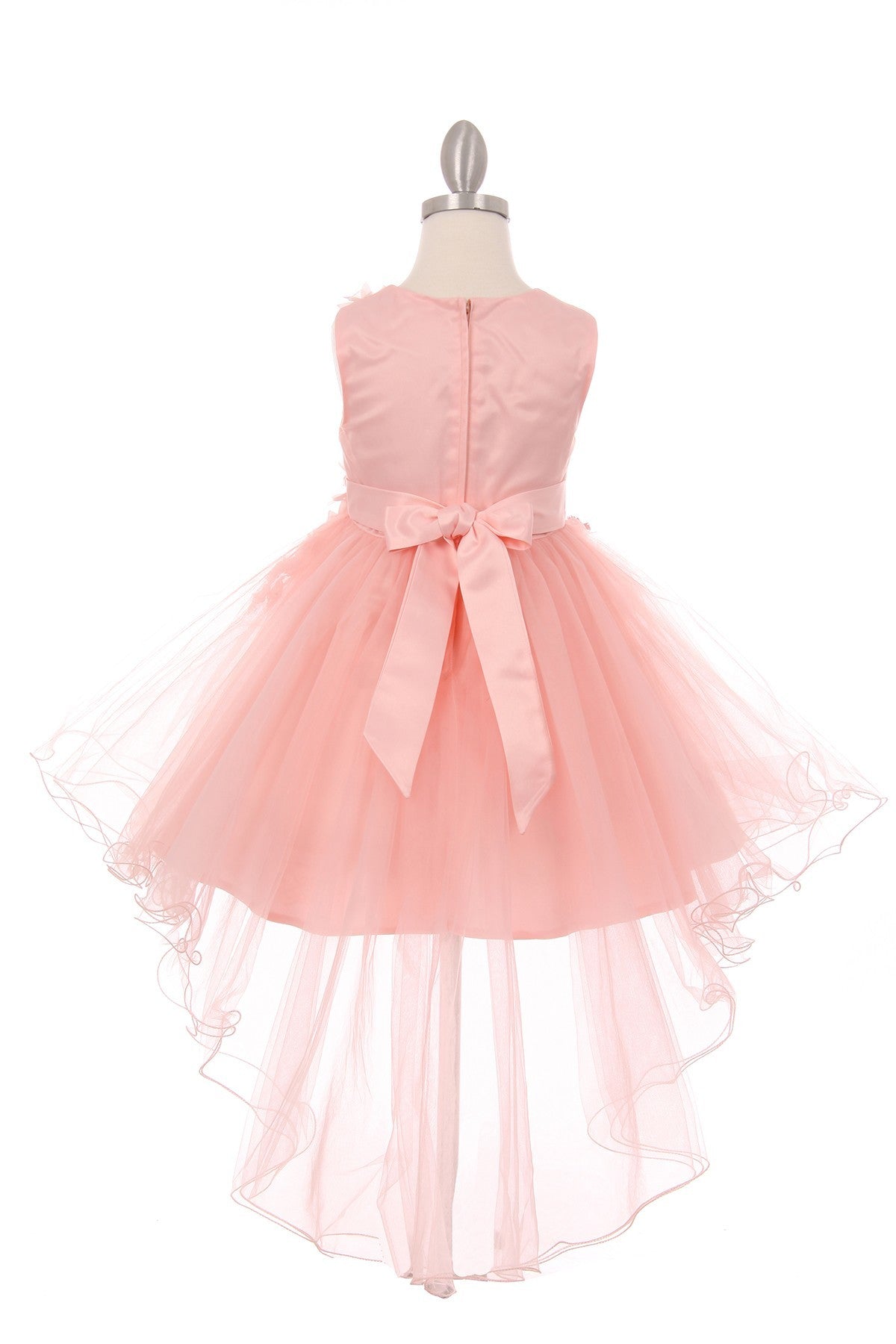Floral Tulle Girl Party Dress by Cinderella Couture USA 9038