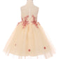 Floral Tulle Girl Party Dress by Cinderella Couture USA AS9035