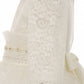 3/4 Sleeve Rhinestone Beaded Flower Girl Dress by Cinderella Couture USA AS2908