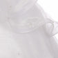 Cap Sleeve Satin Floral Organza Flower Girl Dress by Cinderella Couture USA AS2903