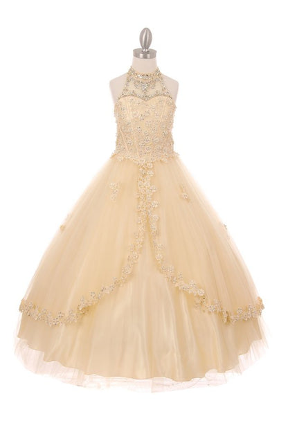 Cinderella Couture USA AS5060 Satin Tulle Mini Quince