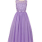 Lace Chiffon Girl Party Dress by Cinderella Couture USA 5006