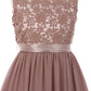 Lace Chiffon Girl Party Dress by Cinderella Couture USA 5006