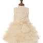 Lace Tulle Sequins Pearl Girl Baby Dress by Cinderella Couture USA AS9075B