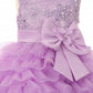 Lace Tulle Sequins Pearl Girl Baby Dress by Cinderella Couture USA AS9075B