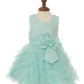 Lace Tulle Sequins Pearl Girl Baby Dress by Cinderella Couture USA AS9075B