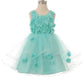 Floral Tulle Girl Party Dress by Cinderella Couture USA AS9084