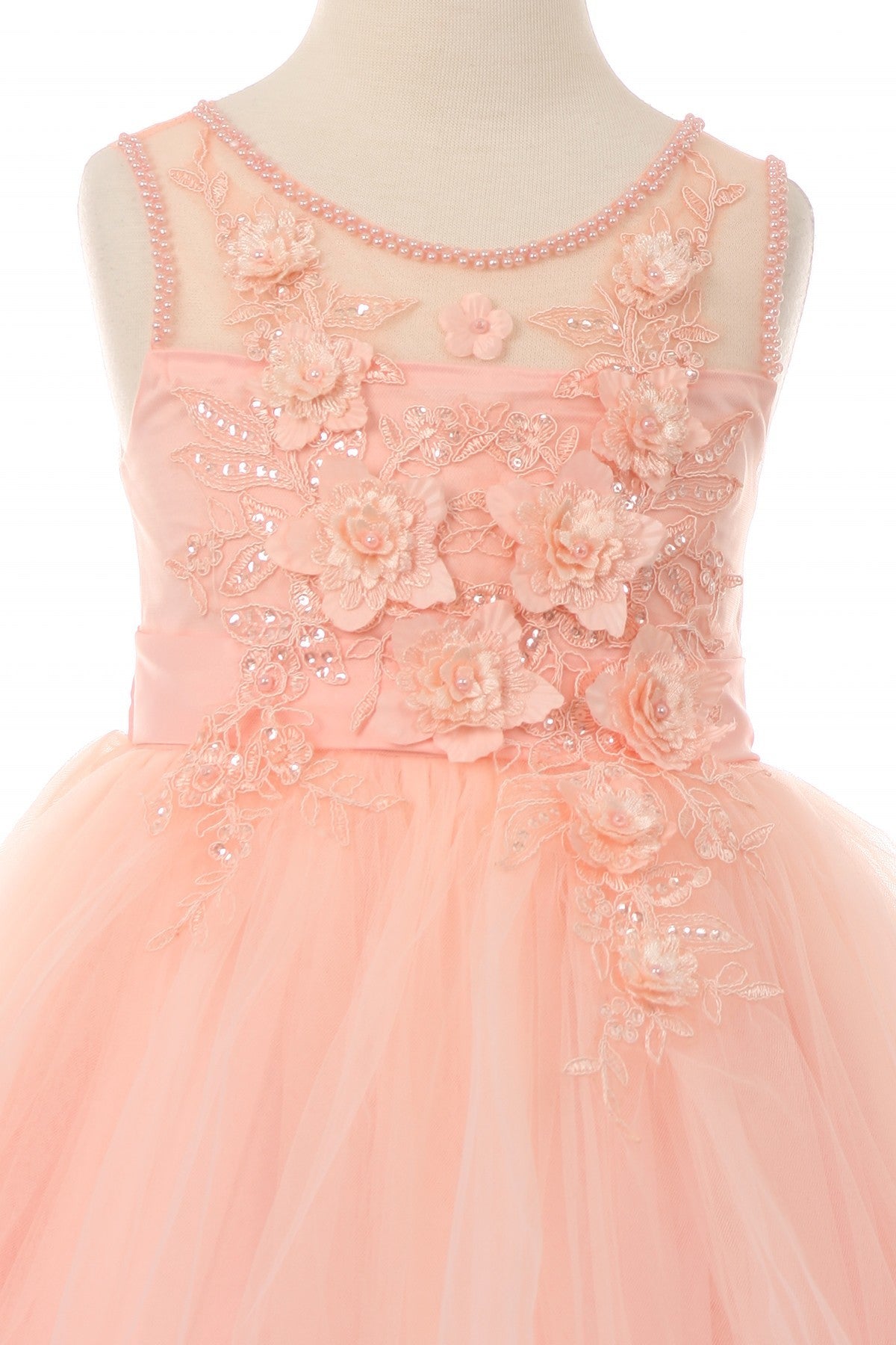 Tulle Sequin Party Dress by Cinderella Couture USA AS9083