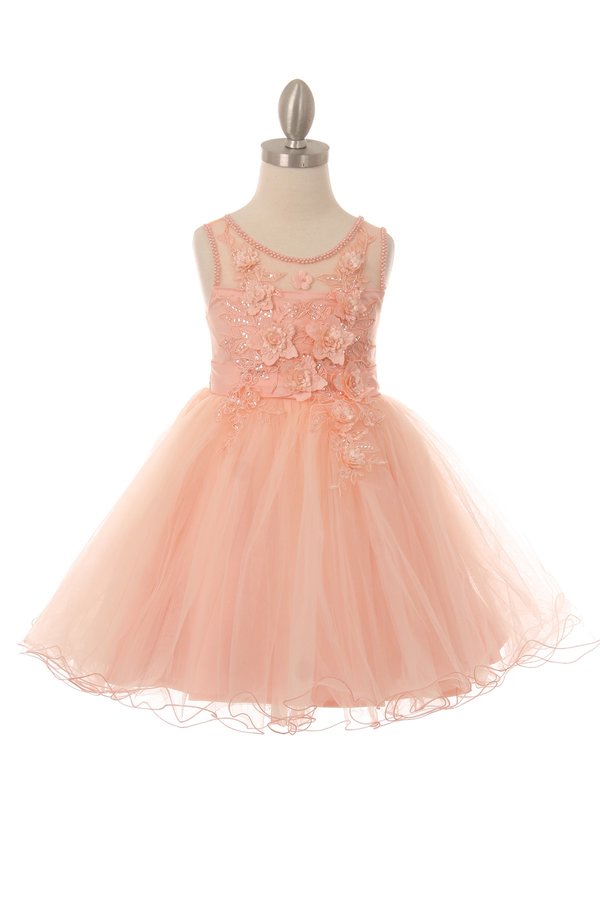 Tulle Sequin Party Dress by Cinderella Couture USA AS9083