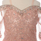 Long Sleeve Tulle Satin Girl Mini Quince by Cinderella Couture USA AS8002