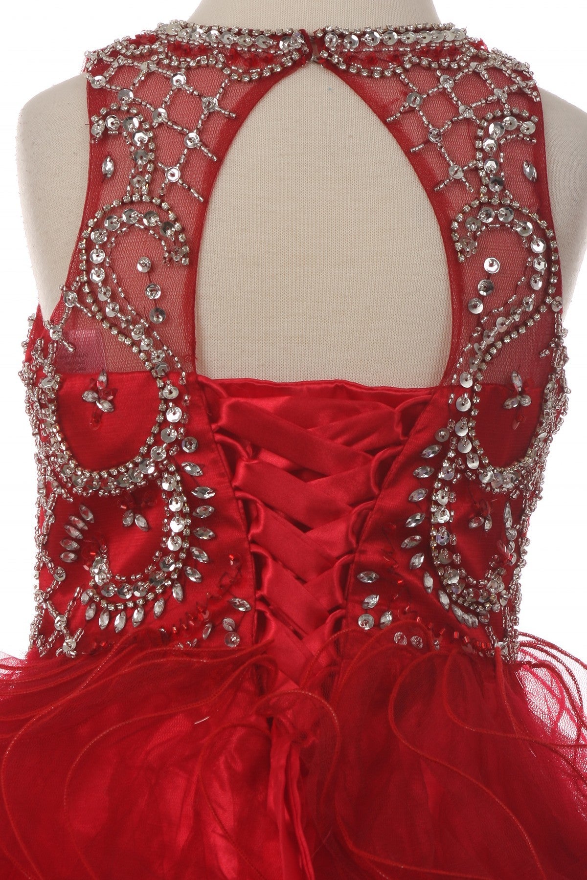 Cinderella Couture USA AS8001 Satin Tulle Mini Quince