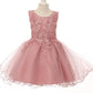 Lace Soft Tulle Baby Dress by Cinderella Couture USA AS9089B