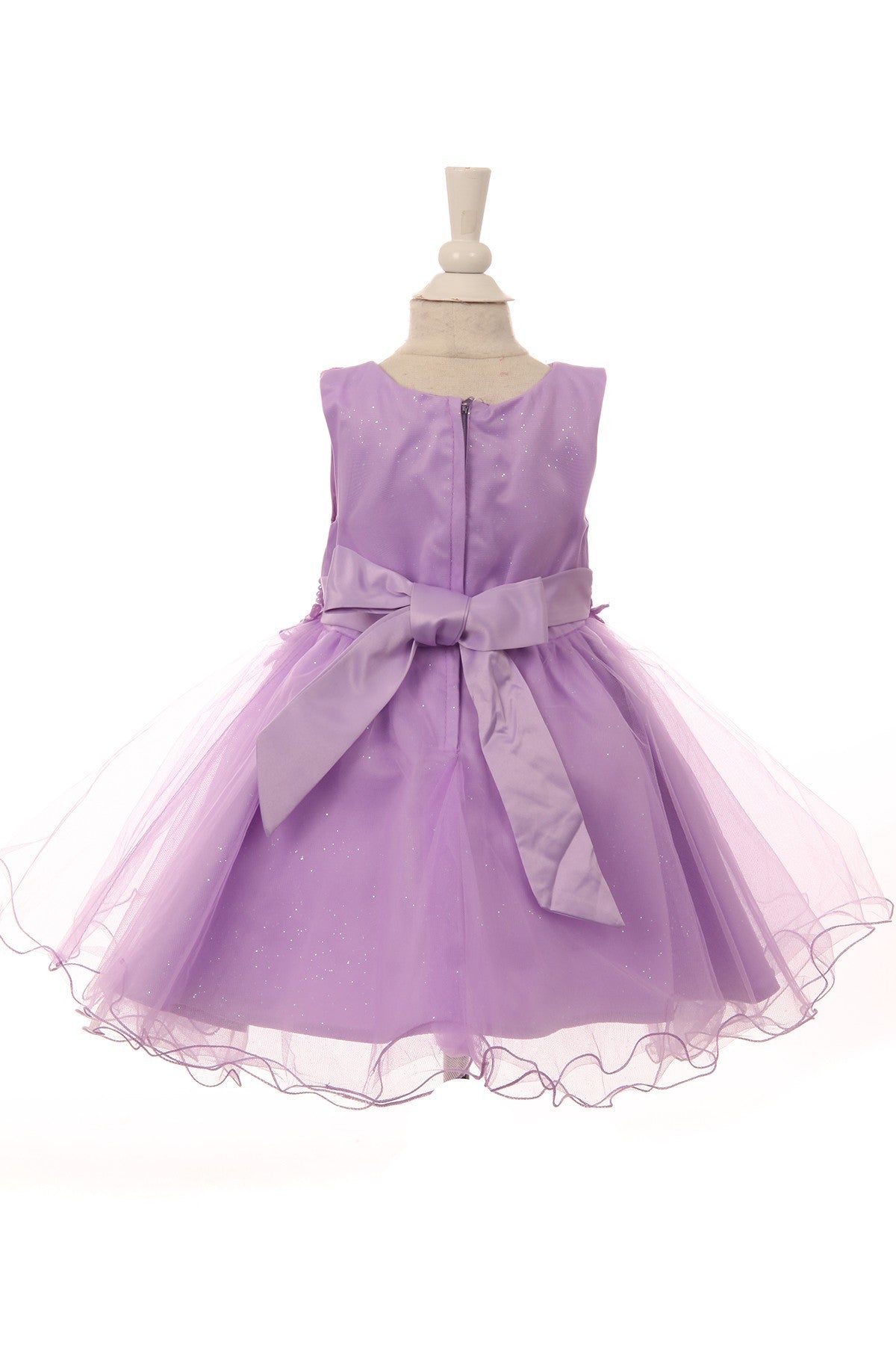 Lace Soft Tulle Baby Dress by Cinderella Couture USA AS9089B