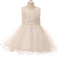 Lace Soft Tulle Baby Dress by Cinderella Couture USA AS9089B