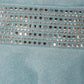 Studed Waist Lurex Girl Party Dress by Cinderella Couture USA AS5070