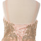 Crystal Organza Embroidered Pearl Tulle Girl Party Dress by Cinderella Couture USA AS8503
