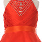 Halter Rhinestone Girl Party Dress by Cinderella Couture USA 5073
